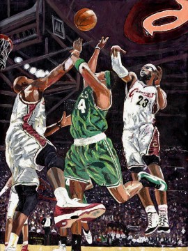 バスケットボール クライナー ヴァナフ 印象派 Oil Paintings